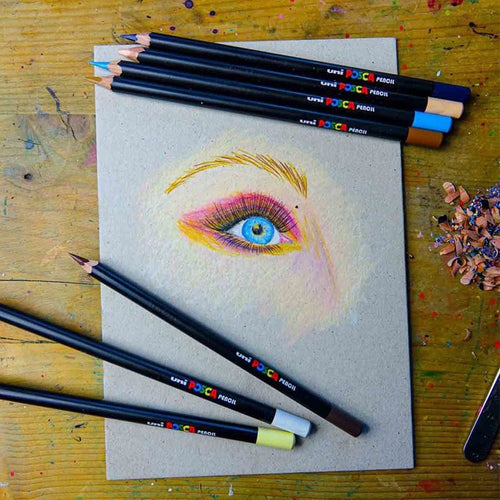 Lápices Posca Estuche De 36 Colores